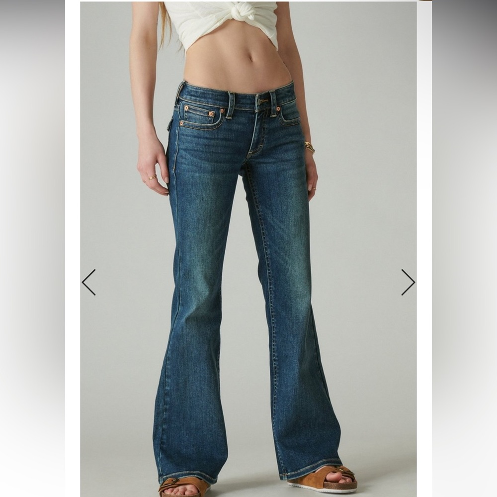 Lucky Brand Blue Flare Jeans